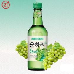 [ 21] Soju Chum Churum Grape - Soju Premium Imported - 360 Ml