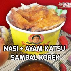 Nasi   Ayam Katsu Sambal Korek