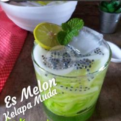 Es Melon Kelapa Muda