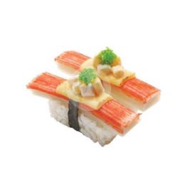 Aburi Kani Corn Cheese Sushi (2pcs