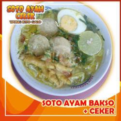 Soto Ayam Bakso Plus Ceker