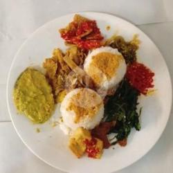 Nasi Sayur   Tongkol Gulai Kuning