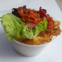 Rice Bowl Ayam Goreng Sambal Dendeng