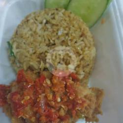 Nasi Goreng Telur   Ayam Geprek