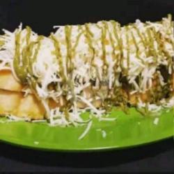 Roti Bakar Greentea Cheese