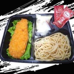 Chiken Katsu Spaghetti