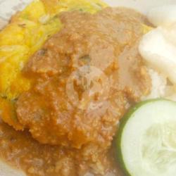 Nasi Telor   Bumbu Pecel   Kerupuk