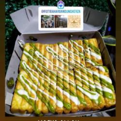 Roti Bakar Greentea - Cokelat