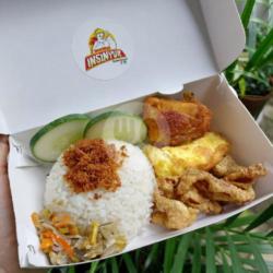 Nasi Kulit Combo Sambal Matah