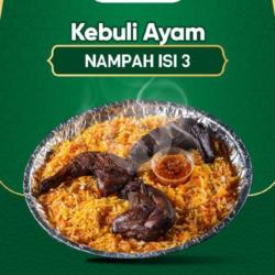 Nasi Kebuli Nampan Isi 3 Ayam