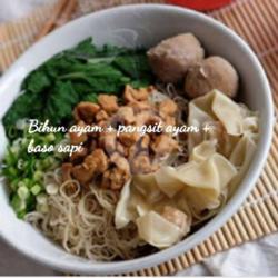 Bihun Ayam Pangsit Dan Bakso