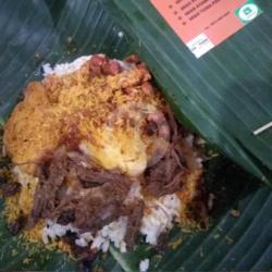 Nasi Empal Sapi ( Pedas )