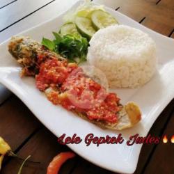 Nasi Lele Geprek