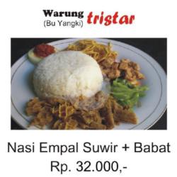 Nasi Empal Suwir   Babat