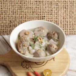 Bakso Kuah Kwetiau Gepeng