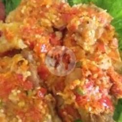 Ayam Penyet Sambal Merah Dada