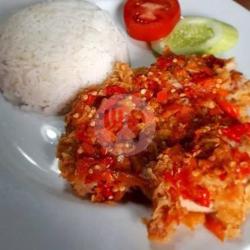 Ayam Geprek Crispy Nasi