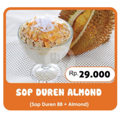 Sop Duren Almond