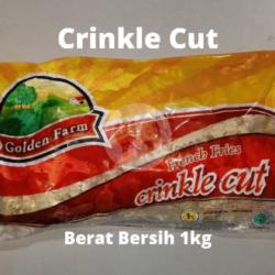 Kentang Golden Farm Crinkle 1kg