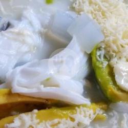 Es Alpuket Kerok Kelapa Keju