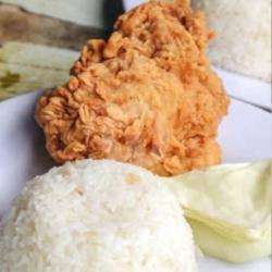 Lalapan Ayam Krispy Lengkap