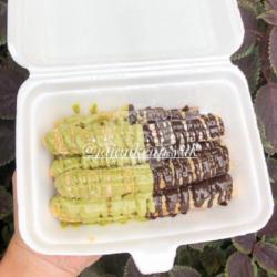 Churros Greentea Coklat