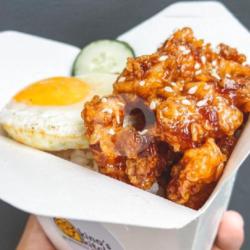 Orange Chicken Rice Box