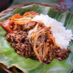 Paket Nasi Gudeg Ayam Suwir