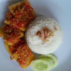 Nasi Tahu Sambal Geprek