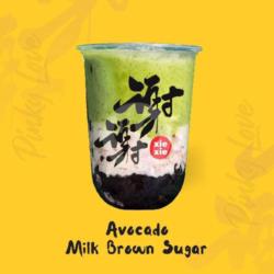 Avocado Milk Brown Sugar