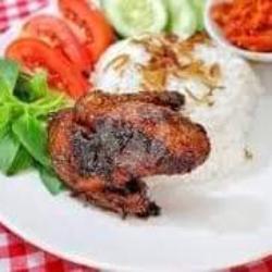 Nasi Campur Ayam Bakar   Es Teh