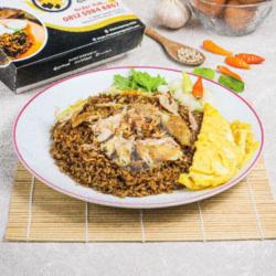 Nasi Goreng Ayam Gongso Semarang Pakai Telor