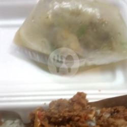 Paket Ayam Krispy  Paha Bawah   Nasi   Sup   Sambal Lalapan