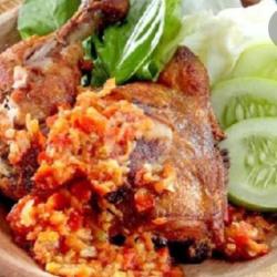 Ayam Penyet Sambel Korek