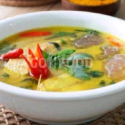 Popeda Ikan Kuah Kuning Istimewa ((ikan   Udang))