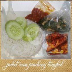 Paket Nasi Rames Pindang Tongakol Balado