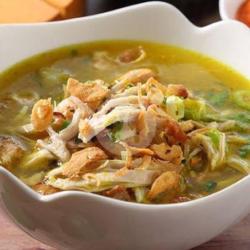 Soto Padang Ayam   Perkedel