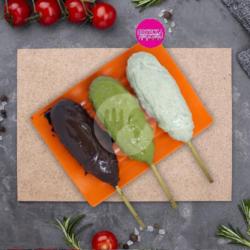 3 ( Tiga ) Corndog Manis , Chocomalt, Tiramisu, Greentea