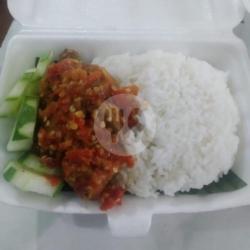 Nasi Ayam Goreng Dada Sambal Korek