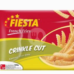 Fiesta French Fries Crinkle Cut 1000gr