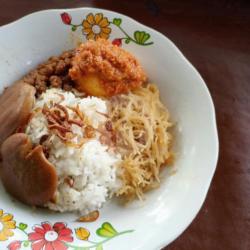 Nasi Telur Bihun Jengkol Orek