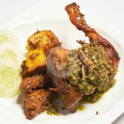 Nasi Ayam Cabe Ijo ( Dada )