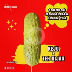 Corndog Mozzarella Green Tea