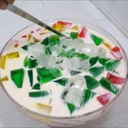 Es Puding Jelly Pelangi