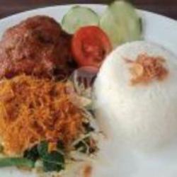 Nasi Urap Ayam Bakar