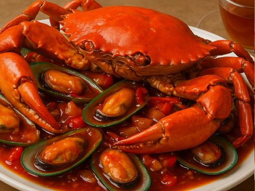 Seafood Kerang Hijau Arga, Jl. Sidomulyo