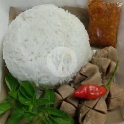 Nasi Bakso Sambal Geprek