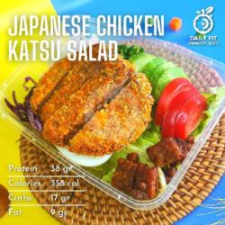 Japanese Chicken Katsu Salad (358 Cals)