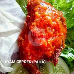 Ayam Geprek  Paha  (ayam 1/4) Tanpa Nasi