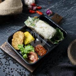 Nasi Bakar Box Lauk Tahu Tempe